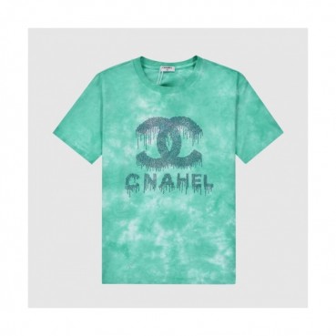 [샤넬]Chanel 2021 Mm/Wm 'CC' Logo Cotton Short Sleeved Tshirts - 샤넬 2021 남/녀 'CC'로고 코튼 반팔티 Cnl0668x.Size(s 