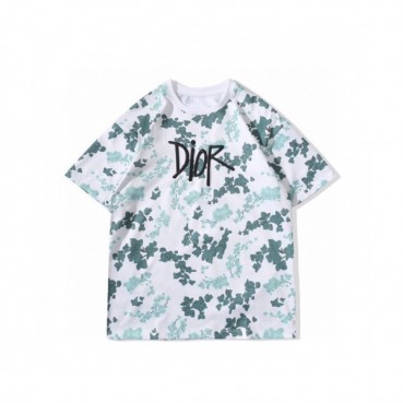 [디올]Dior 2021 Mm/Wm Casual Crew-neck Short Sleeved Tshirts 