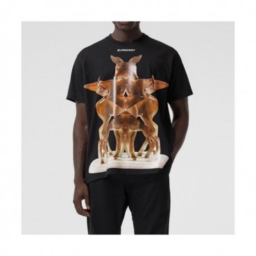 [버버리]Burberry 2021 Mens Logo Cotton Short Sleeved Tshirts - 버버리 2021 남성 로고 코튼 반팔티 Bur03784x.Size(s 