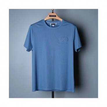 [페라가모]Ferragamo 2021 Mens Basic Logo Cotton Short Sleeved Tshirts - 페라가모 2021 남성 베이직 로고 코튼 반팔티 Fer0322x.Size(m 