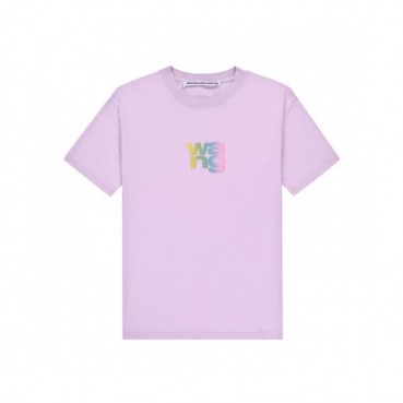 [매장판]Alexsander Wang 2021 Mm/Wm Logo Short Sleeved Tshirts - 알렉산더왕 2021 남/녀 로고 반팔티 Alw0211x.Size(xs 