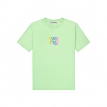 [매장판]Alexsander Wang 2021 Mm/Wm Logo Short Sleeved Tshirts - 알렉산더왕 2021 남/녀 로고 반팔티 Alw0153x.Size(xs 