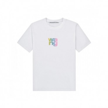 [매장판]Alexsander Wang 2021 Mm/Wm Logo Short Sleeved Tshirts - 알렉산더왕 2021 남/녀 로고 반팔티 Alw0154x.Size(xs 