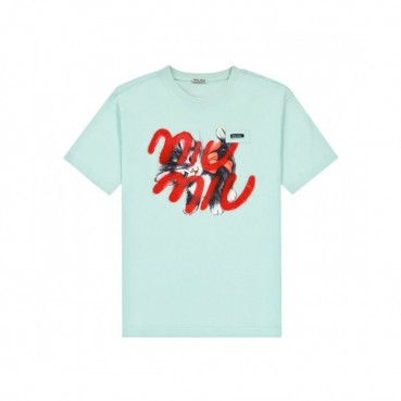 Miumiu Mens Cotton Tshirt - 미우미우 남성 코튼 반팔티 