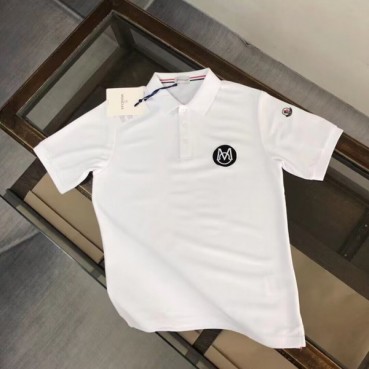 [매장판]Moncler 2023 Mens Logo Crew-neck Short Sleeved Tshirts 