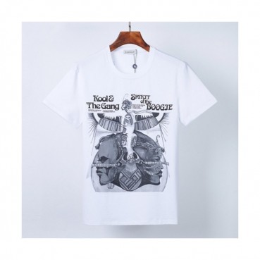 [매장판]Moncler 2021 Mens Logo Crew-neck Short Sleeved Tshirts 