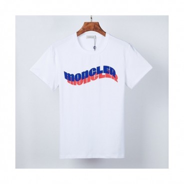 [매장판]Moncler 2021 Mens Logo Crew-neck Short Sleeved Tshirts 