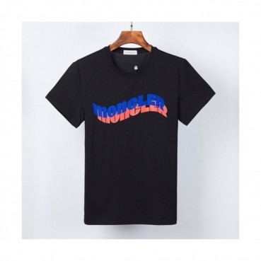 [매장판]Moncler 2021 Mens Logo Crew-neck Short Sleeved Tshirts 