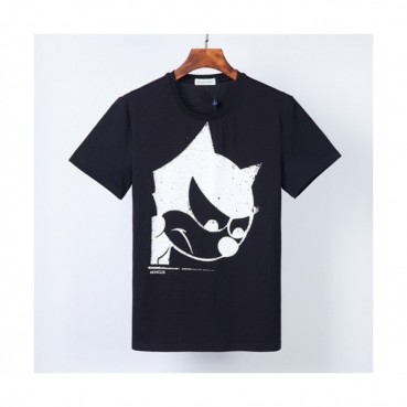 [매장판]Moncler 2021 Mens Logo Crew-neck Short Sleeved Tshirts 