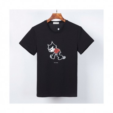 [매장판]Moncler 2021 Mens Logo Crew-neck Short Sleeved Tshirts 