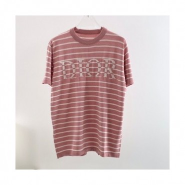[디올]Dior 2021 Mm/Wm Casual Crew-neck Short Sleeved Tshirts 