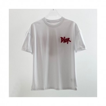 [디올]Dior 2021 Mm/Wm Casual Crew-neck Short Sleeved Tshirts 
