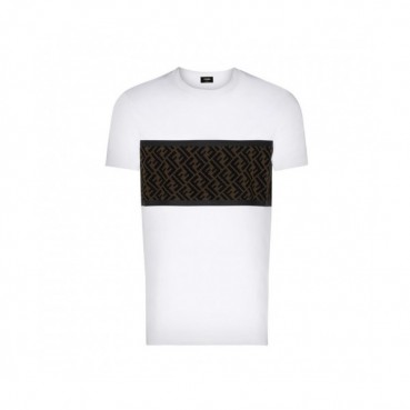 [펜디]Fendi 2021 Mens Logo Casual Short Sleeved Tshirts - 펜디 2021 남성 로고 캐쥬얼 코튼 반팔티 Fen0951x.Size(s 