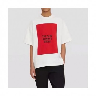 [질샌더]Jil Sander 2021 Mens Basic Crew-neck Cotton Short Sleeved Tshirts 