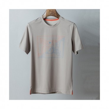 [에르메스]Hermes 2021 Mens Crew-neck Short Sleeved Tshirts 