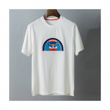 [에르메스]Hermes 2021 Mens Crew-neck Short Sleeved Tshirts 