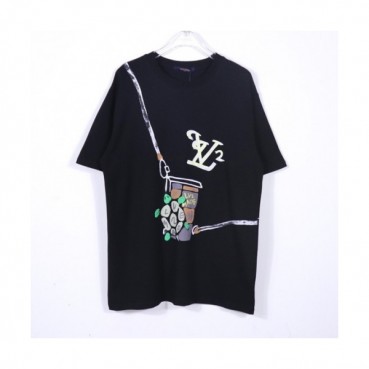 [루이비통]Louis vuitton 2021 Mm/Wm Logo Short Sleeved Tshirts - 루이비통 2021 남/녀 로고 반팔티 Lou02664x.Size(xs 