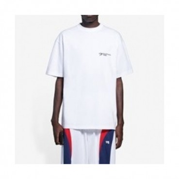 [발렌시아가]Balenciaga 2021 Mm/Wm Logo Cotton Short Sleeved Tshirts - 발렌시아가 2021 남/녀 로고 코튼 반팔티 Bal0976x.Size(xs 