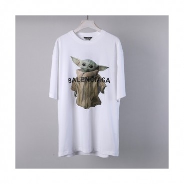 [발렌시아가]Balenciaga 2021 Mm/Wm Logo Cotton Short Sleeved Tshirts - 발렌시아가 2021 남/녀 로고 코튼 반팔티 Bal0975x.Size(xs 