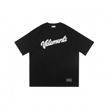[베트멍]Vetements 2021 Mm/Wm Printing Logo Cotton Short Sleeved Oversize Tshirts - 베트멍 2021 남/녀 프린팅 로고 코튼 오버사이즈 반팔티 Vet0122x.Size(xs 