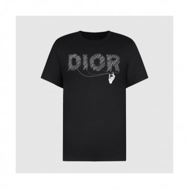 [디올]Dior 2021 Mm/Wm Casual Crew-neck Short Sleeved Tshirts 