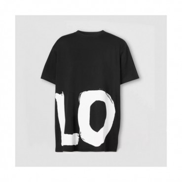 Burberry Mm/Wm Logo Cotton Short Sleeved Tshirts - 버버리 2021 남/녀 로고 코튼 반팔티 Bur03736x.Size(s 