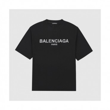 [발렌시아가]Balenciaga 2021 Mm/Wm Logo Cotton Short Sleeved Tshirts - 발렌시아가 2021 남/녀 로고 코튼 반팔티 Bal0970x.Size(xs 