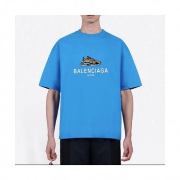 [발렌시아가]Balenciaga 2021 Mm/Wm Logo Cotton Short Sleeved Tshirts - 발렌시아가 2021 남/녀 로고 코튼 반팔티 Bal0967x.Size(xs 