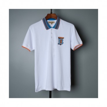 [버버리]Burberry 2021 Mens Logo Cotton Short Sleeved Tshirts - 버버리 2021 남성 로고 코튼 반팔티 Bur03732x.Size(m 