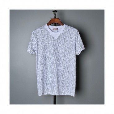 [디올]Dior 2021 Mens Casual Crew-neck Short Sleeved Tshirts 