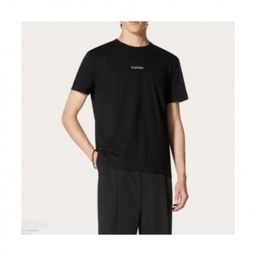 [발렌티노]Valentino 2021 Mens Logo Crew-neck Short Sleeved Tshirts 