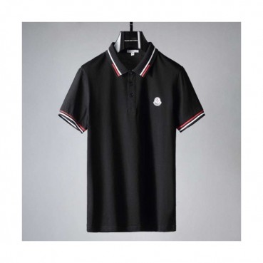 [매장판]Moncler 2021 Mens Logo Crew-neck Short Sleeved Tshirts 
