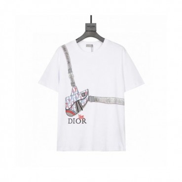[디올]Dior 2021 Mm/Wm Casual Crew-neck Short Sleeved Tshirts 