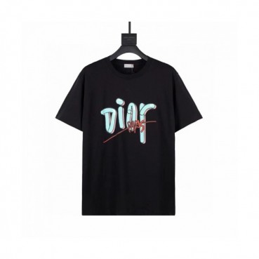 [디올]Dior 2021 Mm/Wm Casual Crew-neck Short Sleeved Tshirts 