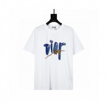 [디올]Dior 2021 Mm/Wm Casual Crew-neck Short Sleeved Tshirts 