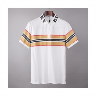 [버버리]Burberry 2021 Mens Logo Cotton Short Sleeved Tshirts - 버버리 2021 남성 로고 코튼 반팔티 Bur03727x.Size(m 