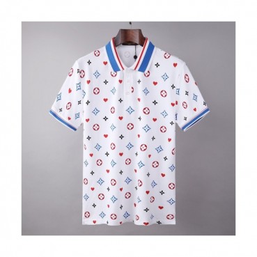 [루이비통]Louis vuitton 2021 Mens Logo Short Sleeved Tshirts - 루이비통 2021 남성 로고 반팔티 Lou02652x.Size(m 