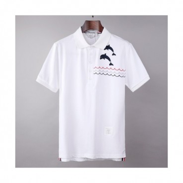 [톰브라운]Thom Browne 2021 Mens Casual Short Sleeved Tshirts - 톰브라운 2021 남성 캐쥬얼 반팔티 Thom01239x.Size(m 