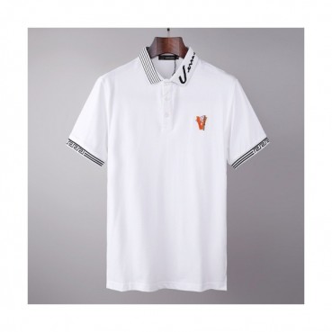 [베르사체]Versace 2021 Mens Logo Short Sleeved Tshirts - 베르사체 2021 남성 메두사 반팔티 Ver0798x.Size(m 