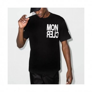 [매장판]Moncler 2021 Mens Logo Crew-neck Short Sleeved Tshirts 