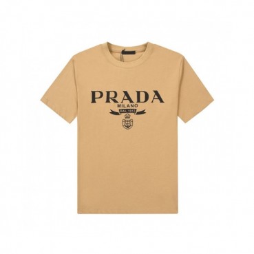 [프라다]Prada 2021 Mm/Wm Basic Logo Short Sleeved Tshirts  - 프라다 2021 남/녀 베이직 로고 반팔티 Pra02195x.Size(xs 
