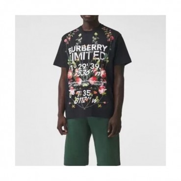 [버버리]Burberry 2021 Mm/Wm Logo Cotton Short Sleeved Tshirts - 버버리 2021 남/녀 로고 코튼 반팔티 Bur03724x.Size(s 