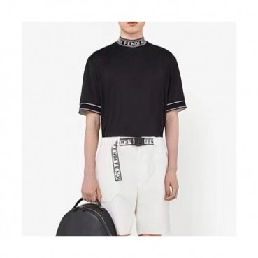 [펜디]Fendi 2021 Mens Logo Casual Short Sleeved Tshirts - 펜디 2021 남성 로고 캐쥬얼 코튼 반팔티 Fen0939x.Size(s 