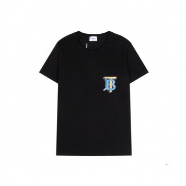 [버버리]Burberry 2021 Mm/Wm Logo Cotton Short Sleeved Tshirts - 버버리 2021 남/녀 로고 코튼 반팔티 Bur03718x.Size(s 