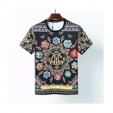 [돌체앤가바나]Dolce&Gabbana 2021 Mens Logo Silket Short Sleeved Tshirts - 돌체앤가바나 2021 남성 로고 실켓 반팔티 Dol0290x.Size(m 