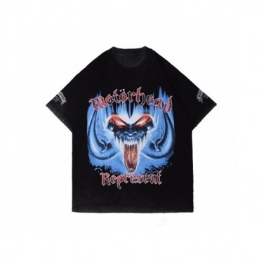 [리프리젠트]Represent 2021 Mm/Wm Wolf Logo Cotton Short Sleeved Tshirts - 리프리젠트 2021 남자 울프 로고 코튼 반팔티 Rep0012x.Size(m 