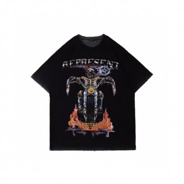 [리프리젠트]Represent 2021 Mm/Wm Wolf Logo Cotton Short Sleeved Tshirts - 리프리젠트 2021 남자 울프 로고 코튼 반팔티 Rep0011x.Size(m 