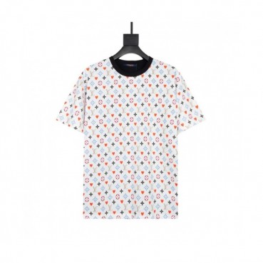 [루이비통]Louis vuitton 2021 Mens Logo Short Sleeved Tshirts - 루이비통 2021 남성 로고 반팔티 Lou02641x.Size(xs 