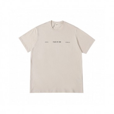 [피어오브갓]Fear of god 2021 Mm/Wm Minimal Cotton Short Sleeved Tshirts - 피어오브갓 2021 남/녀 미니멀 코튼 반팔티 Fea0251x.Size(s 