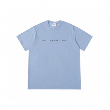 [피어오브갓]Fear of god 2021 Mm/Wm Minimal Cotton Short Sleeved Tshirts - 피어오브갓 2021 남/녀 미니멀 코튼 반팔티 Fea0250x.Size(s 